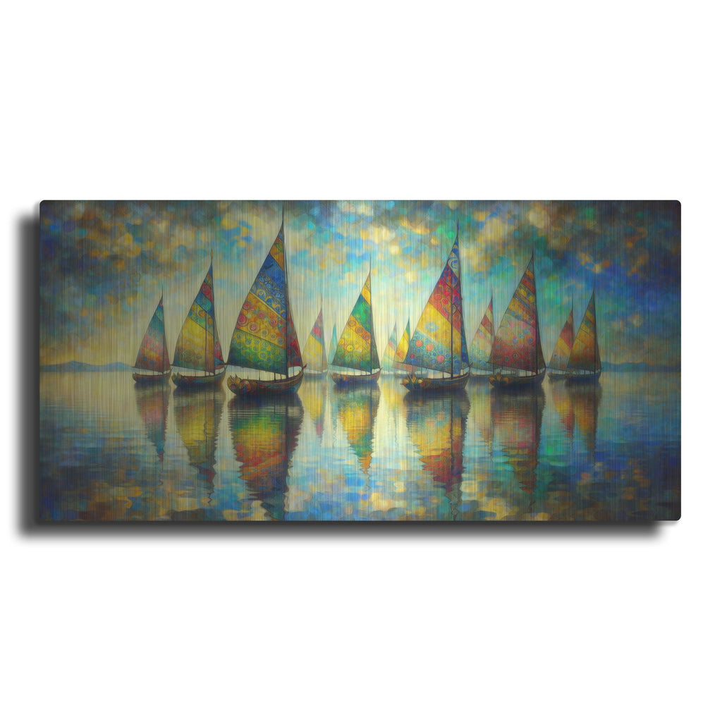 'Venician Night' by Rich Monet Metal Wall Art