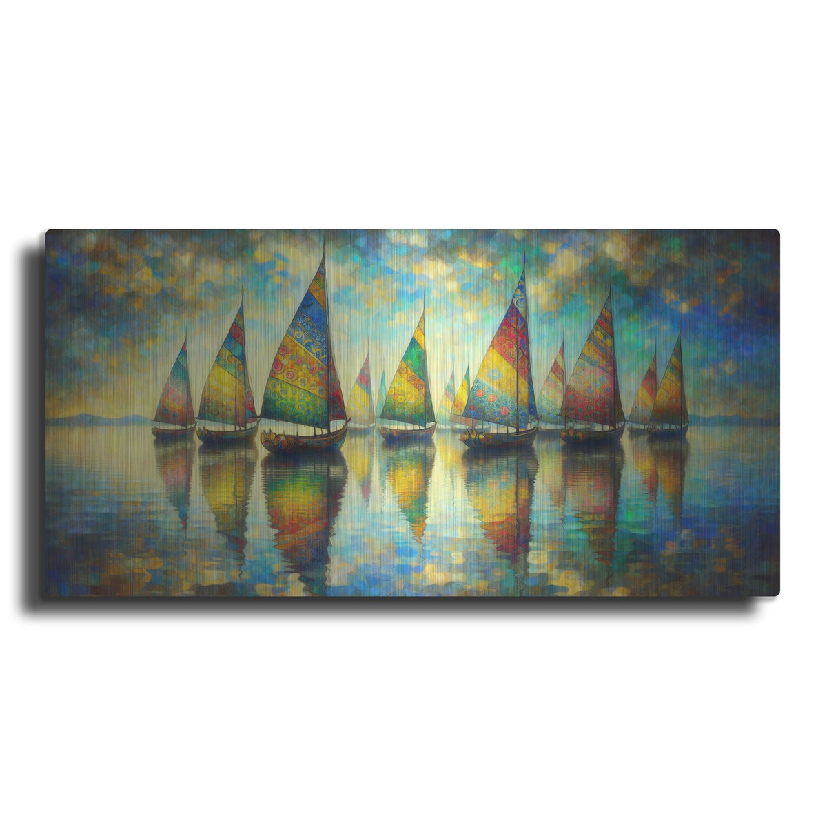 'Venician Night' by Rich Monet Metal Wall Art