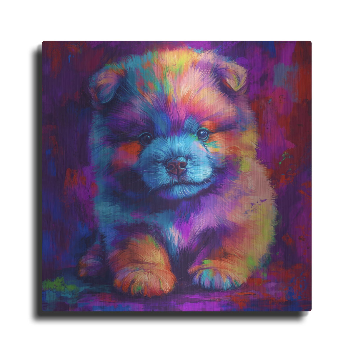 'Woof Chow Chow' by Rich Monet Metal Wall Art