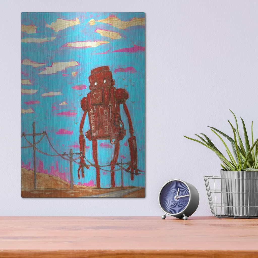 'Zapow Art II' by Craig Snodgrass – Metal Wall Art, 12x16 room view