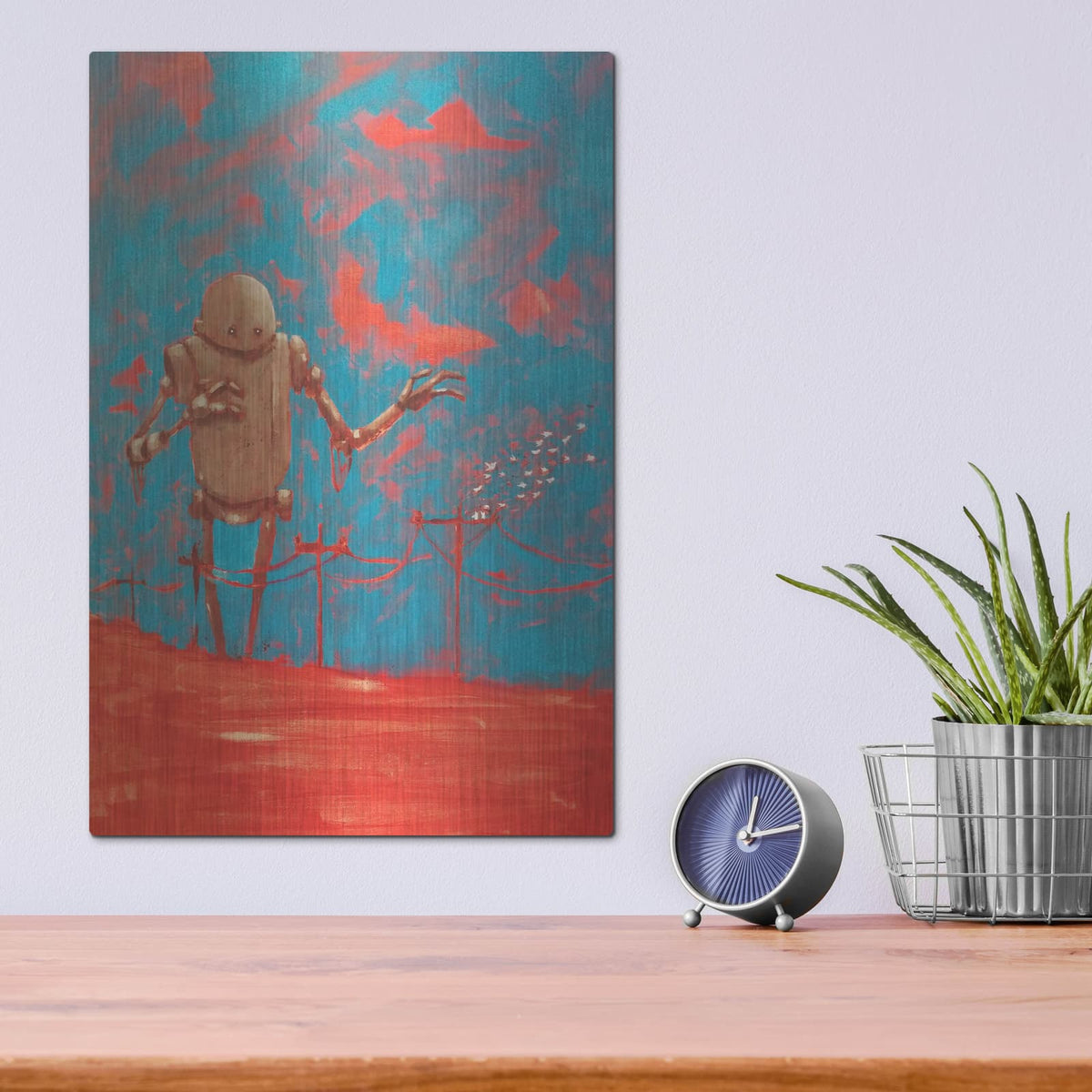 'Come Back 2' by Craig Snodgrass – Metal Wall Art, 12x16 room view