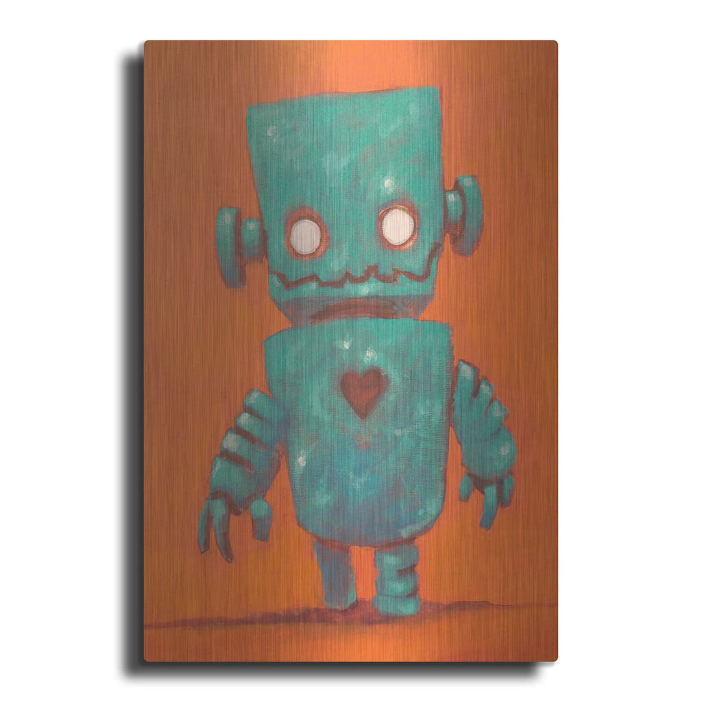 'Frank-o-bot' by Craig Snodgrass – Metal Wall Art