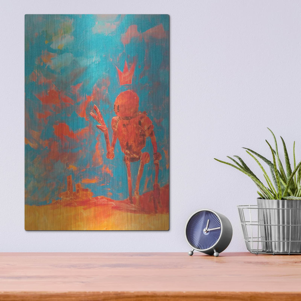 'See ya Later' by Craig Snodgrass – Metal Wall Art, 12x16 room view