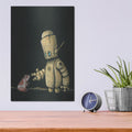 'We Bot Painting 14' by Craig Snodgrass – Metal Wall Art, 12x16 room view