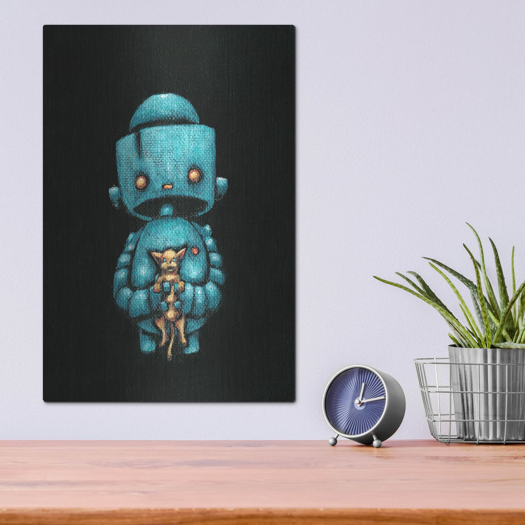 'We Bot Painting 17' by Craig Snodgrass – Metal Wall Art, 12x16 room view