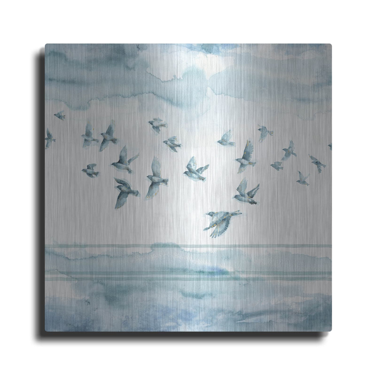 'Indigold XXII' by Lisa Audit – Metal Wall Art