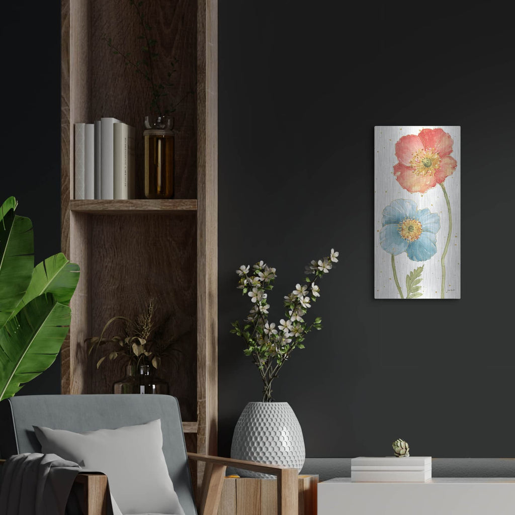 'Spring Softies V' by Lisa Audit – Metal Wall Art, 12x24 room view