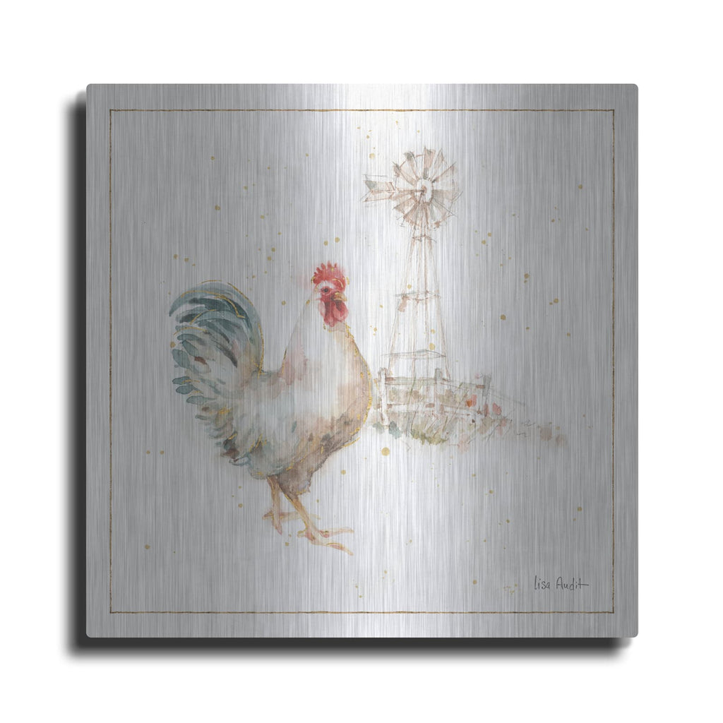 'Farm Friends XI' by Lisa Audit – Metal Wall Art