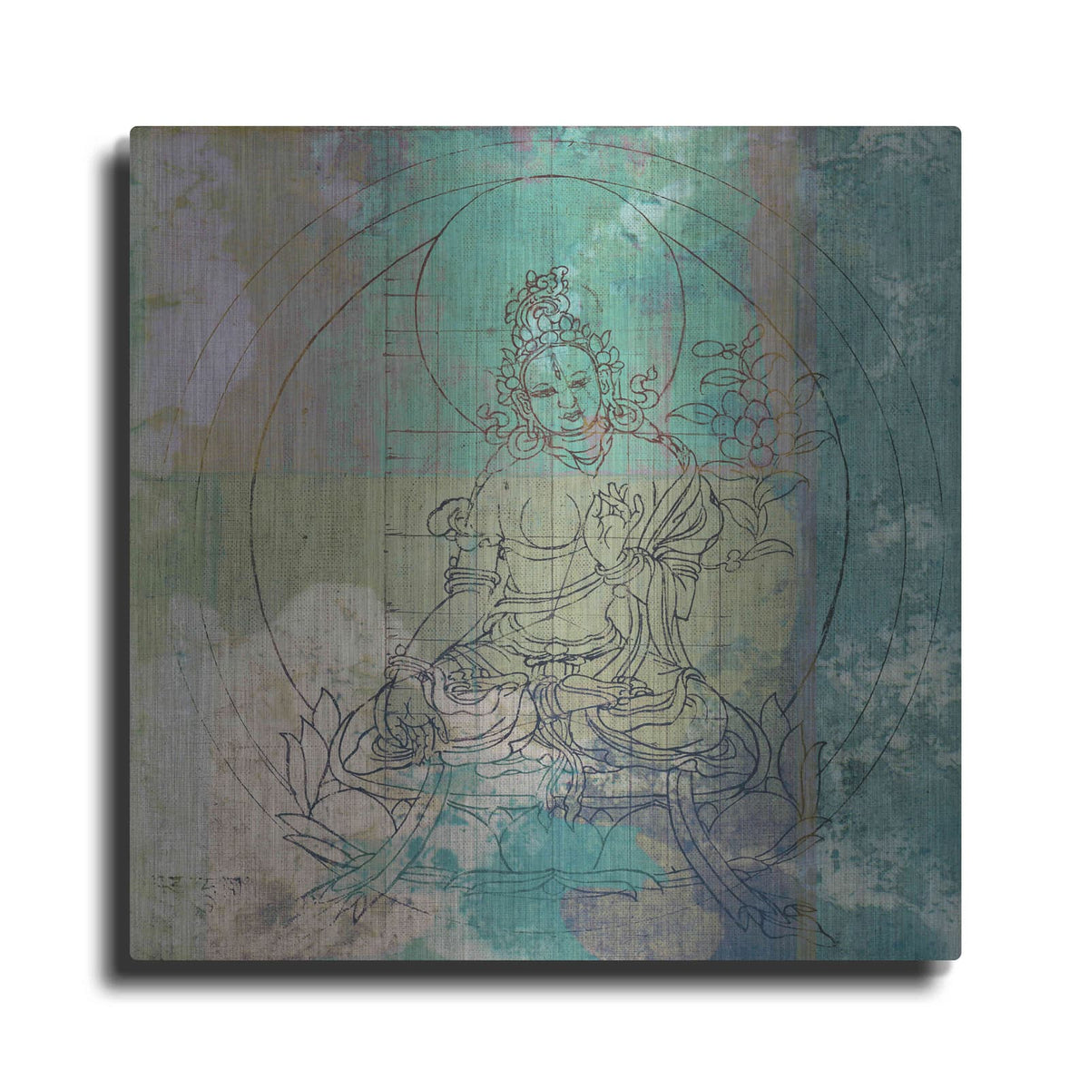 'Samadhi' by Elena Ray – Metal Wall Art