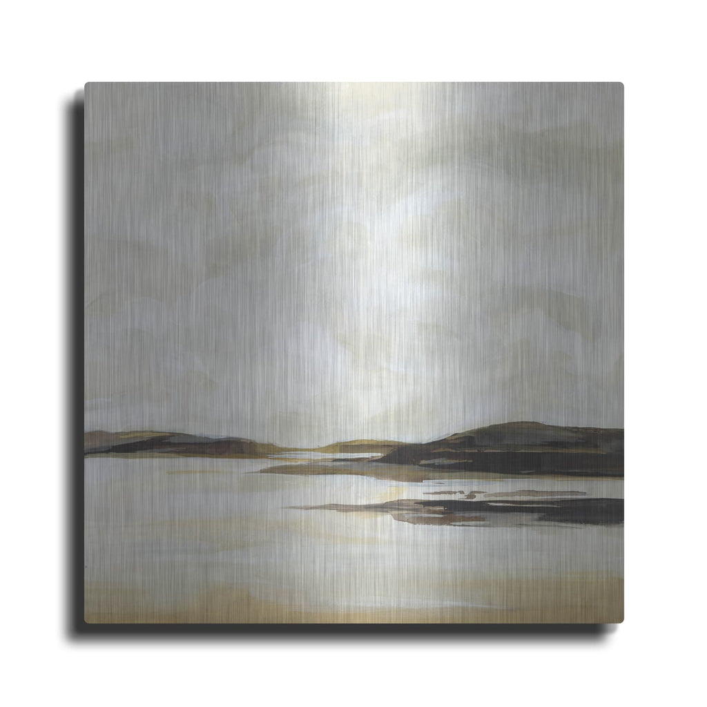 'Cloudy Coast II' by Victoria Borges – Metal Wall Art