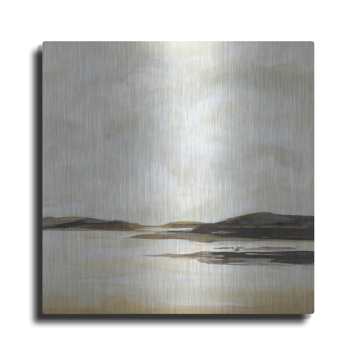 'Cloudy Coast II' by Victoria Borges – Metal Wall Art