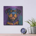 'Woof Rottweiler' by Rich Monet Metal Wall Art