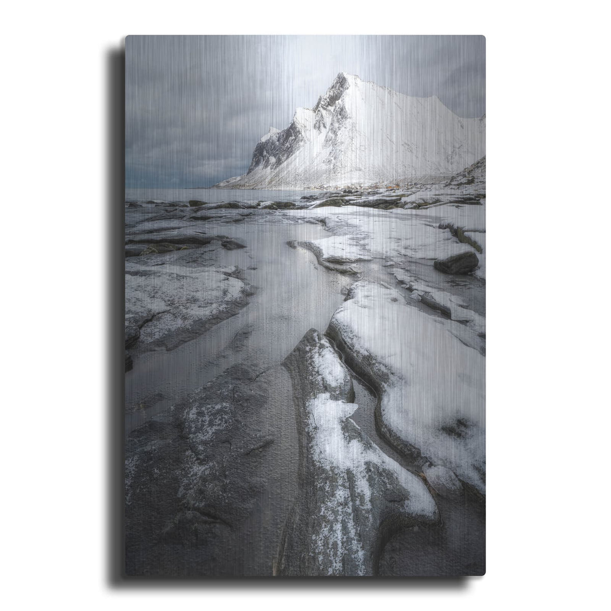 'Arctic Beach 1' by Danny Head – Metal Wall Art