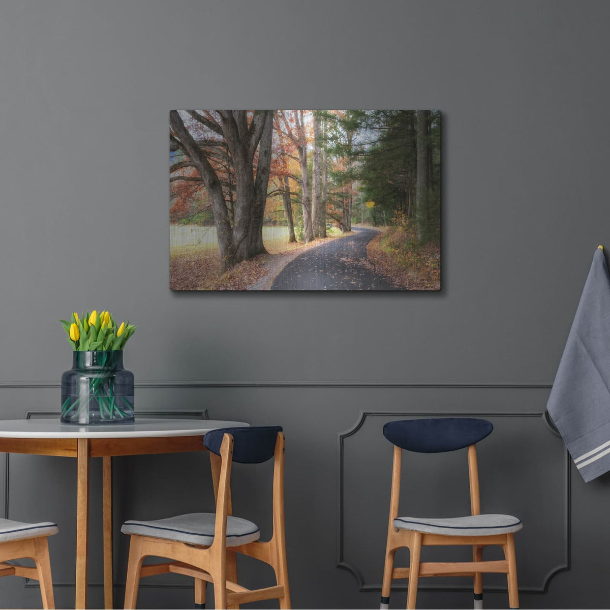 'Autumn Drive 1' by Danny Head – Metal Wall Art, 36x24 room view