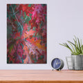 'Autumn Oak Leaves' by Danny Head – Metal Wall Art, 12x16 room view