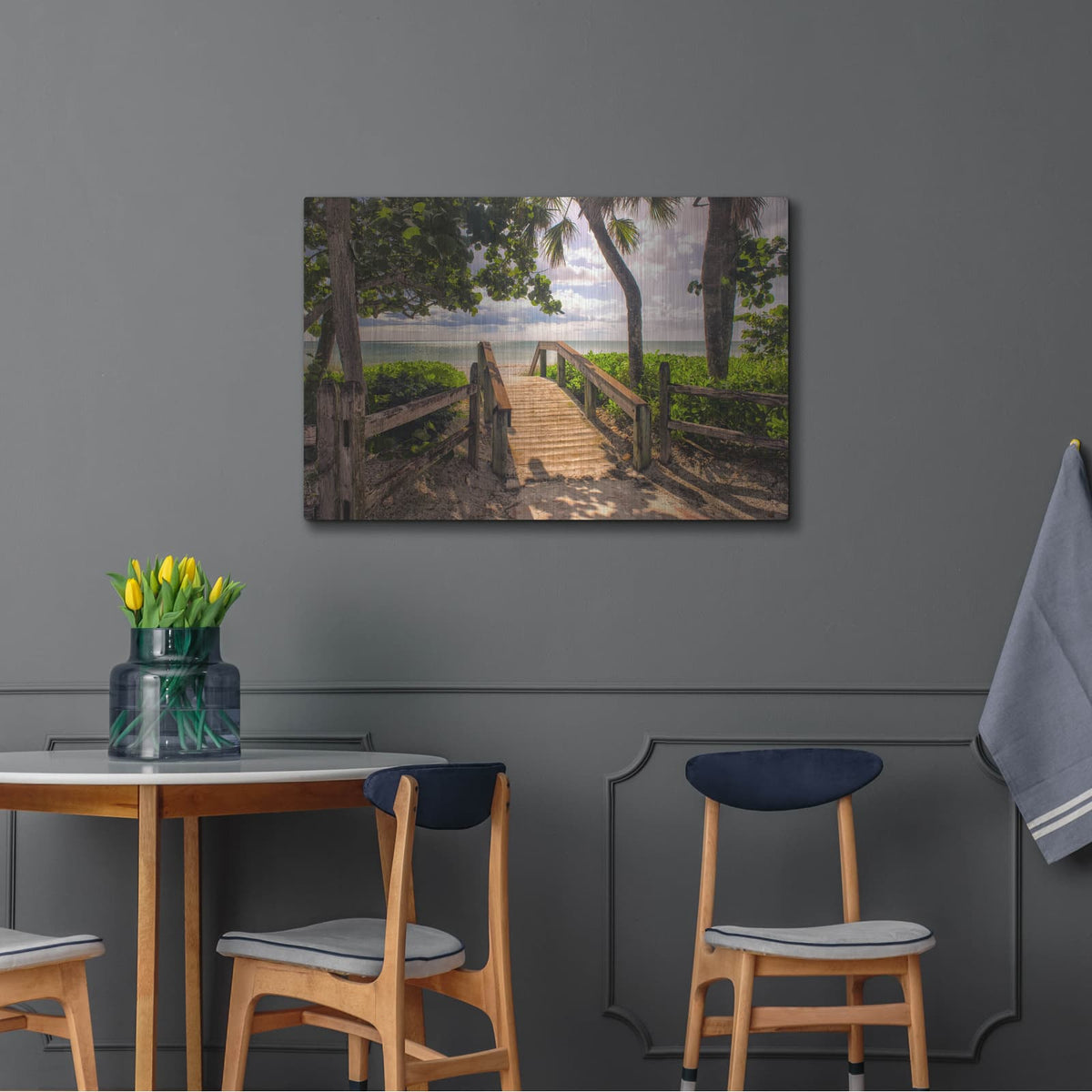 'Beach Access' by Danny Head – Metal Wall Art, 36x24 room view