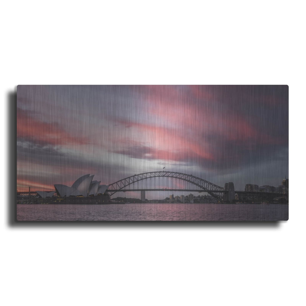 'Fire In The Harbor' by Danny Head – Metal Wall Art