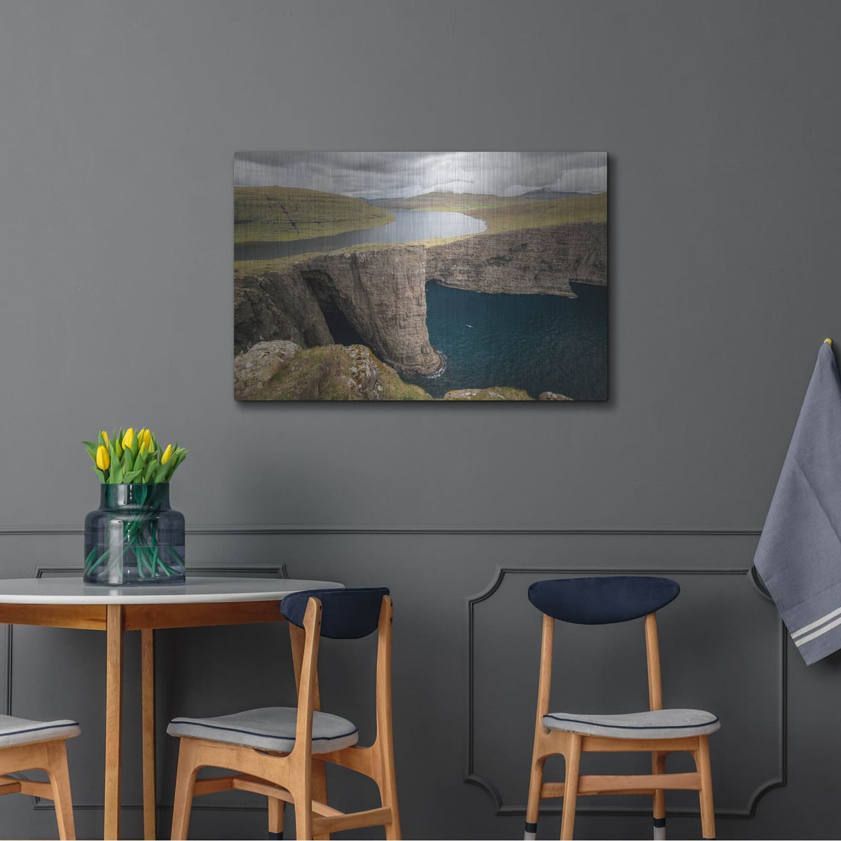 'Floating Lake' by Danny Head – Metal Wall Art, 36x24 room view