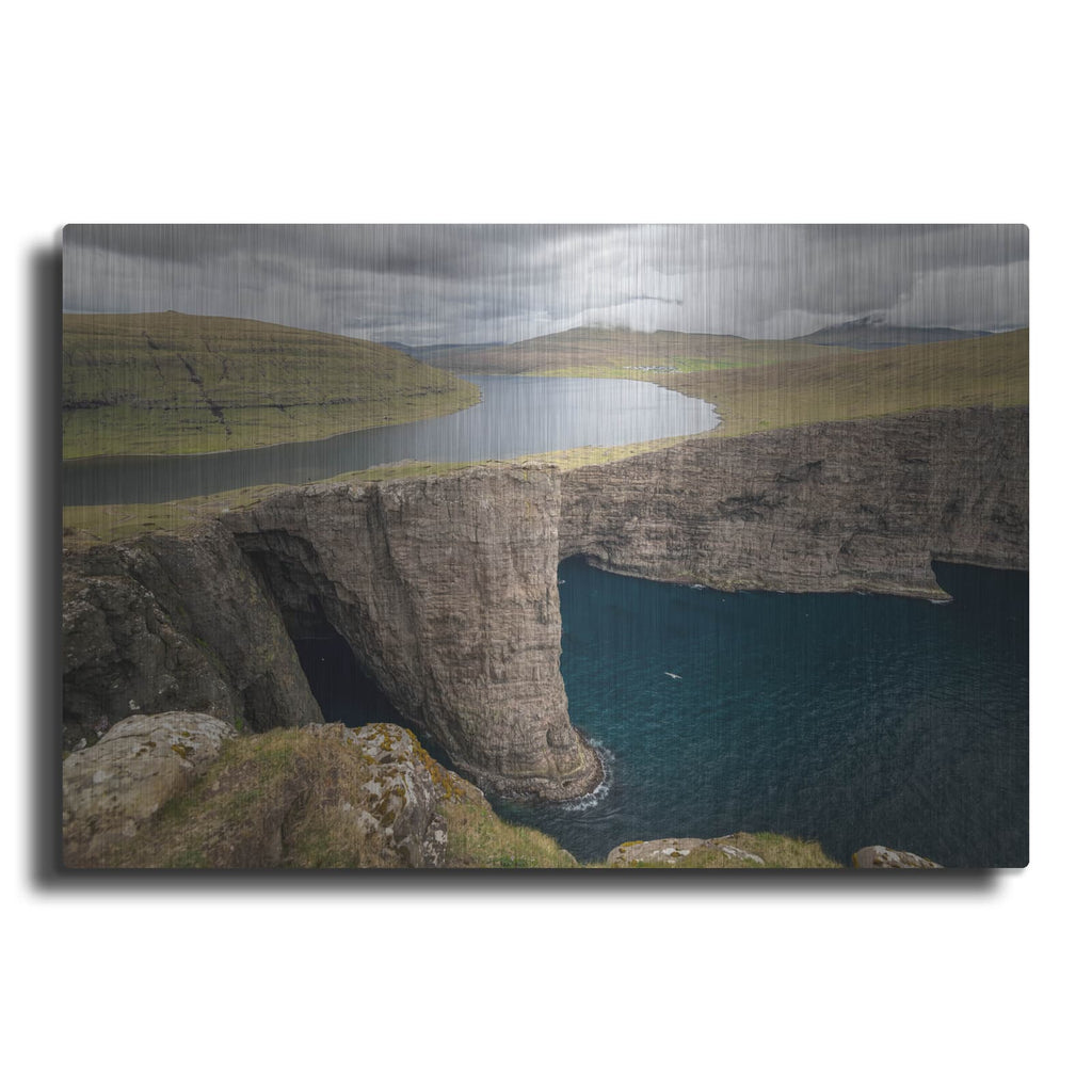 'Floating Lake' by Danny Head – Metal Wall Art