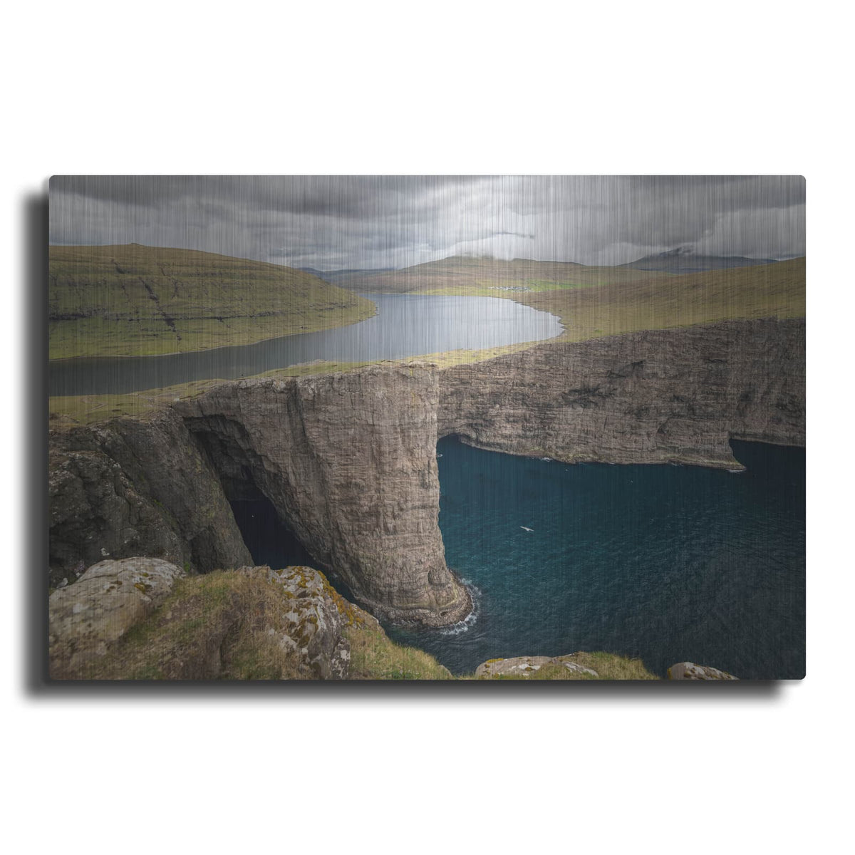 'Floating Lake' by Danny Head – Metal Wall Art