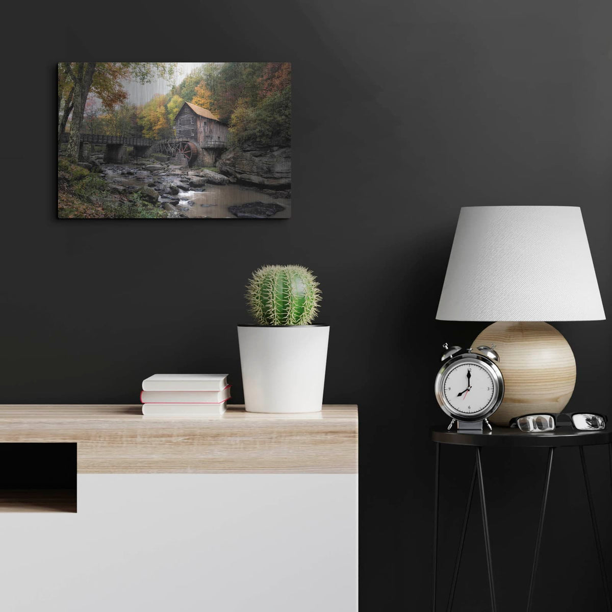 'Glade Creek Mill' by Danny Head – Metal Wall Art, 24x16 room view