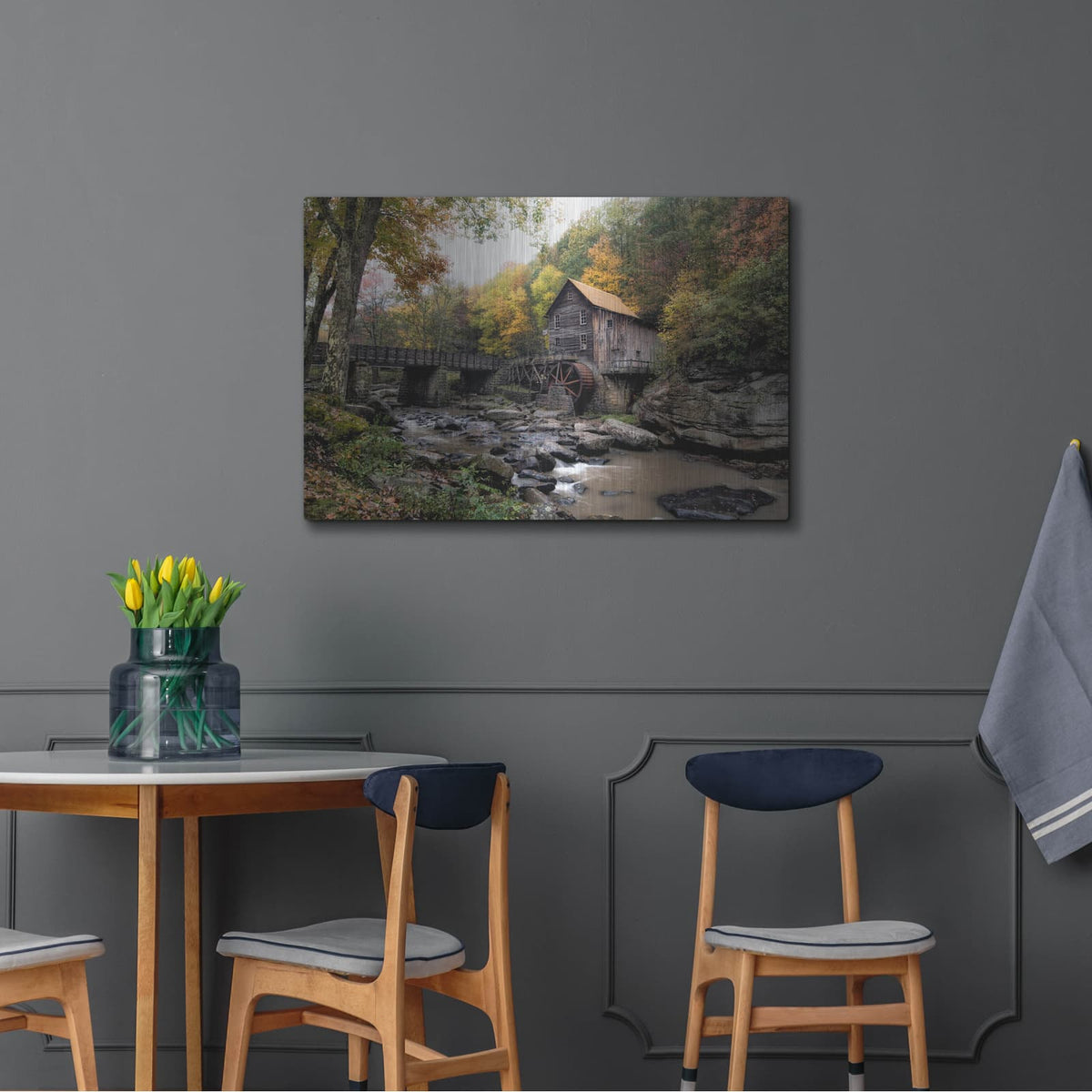'Glade Creek Mill' by Danny Head – Metal Wall Art, 36x24 room view