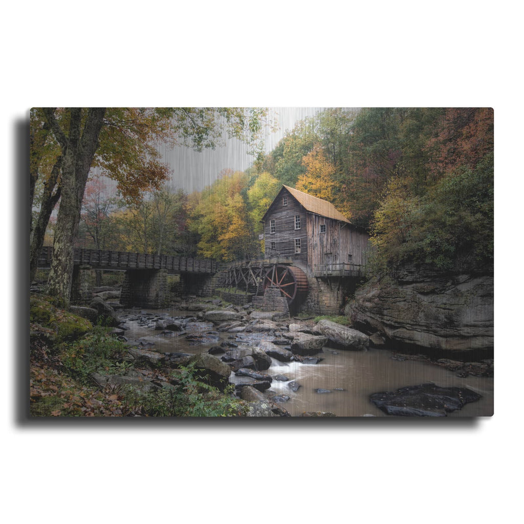 'Glade Creek Mill' by Danny Head – Metal Wall Art