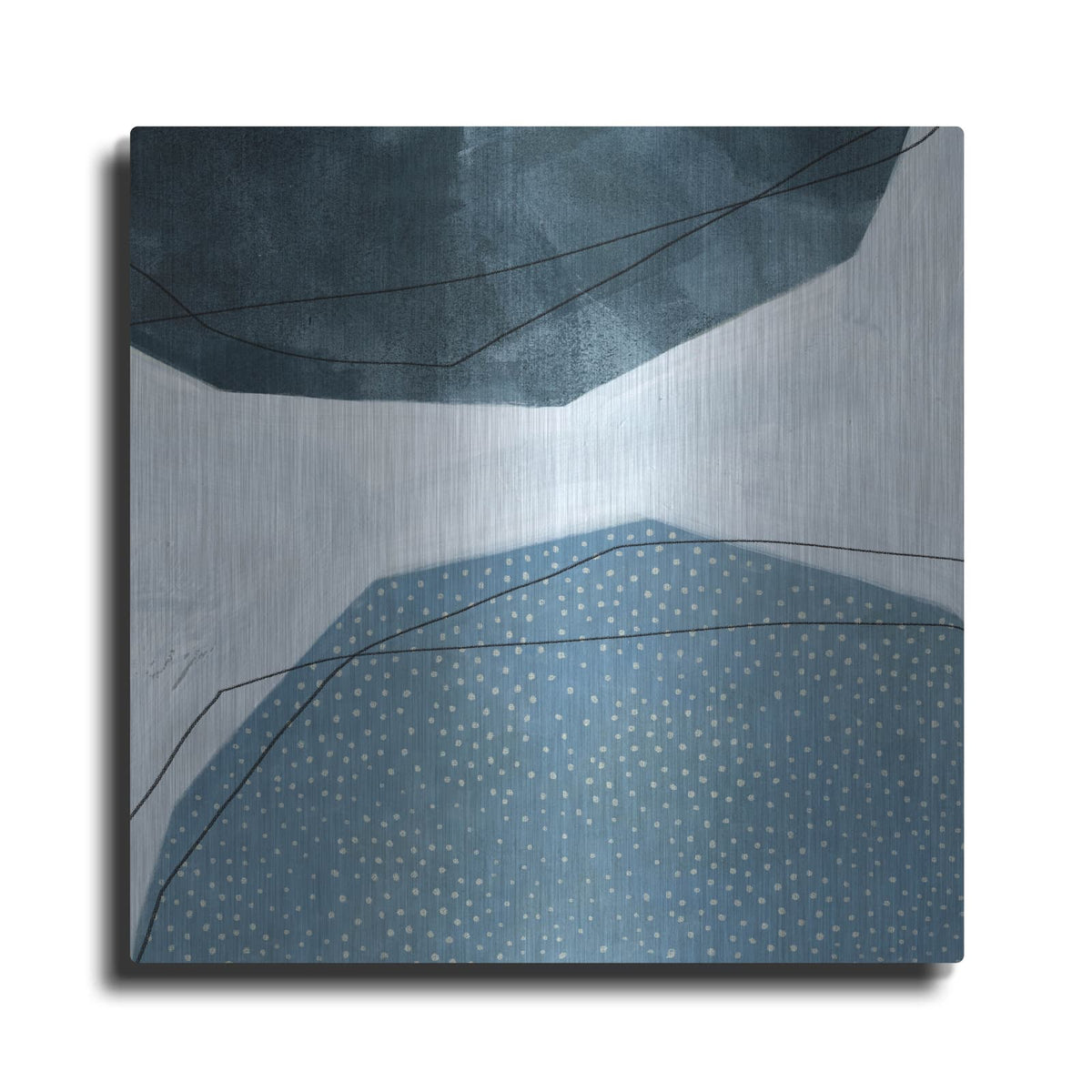 'Adjacent Abstraction 1' by Emma Scarvey – Metal Wall Art