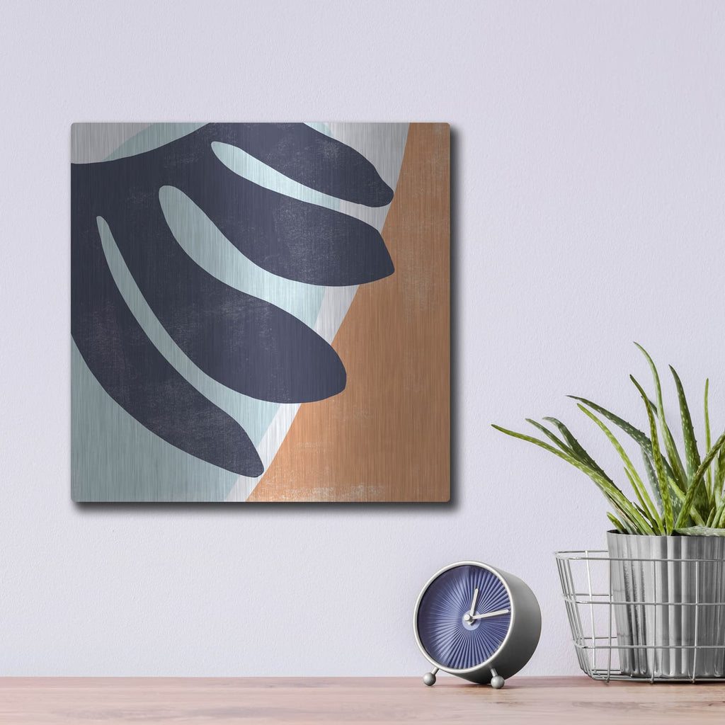 'Bright Wave 1' by Emma Scarvey – Metal Wall Art, 12x12 room view