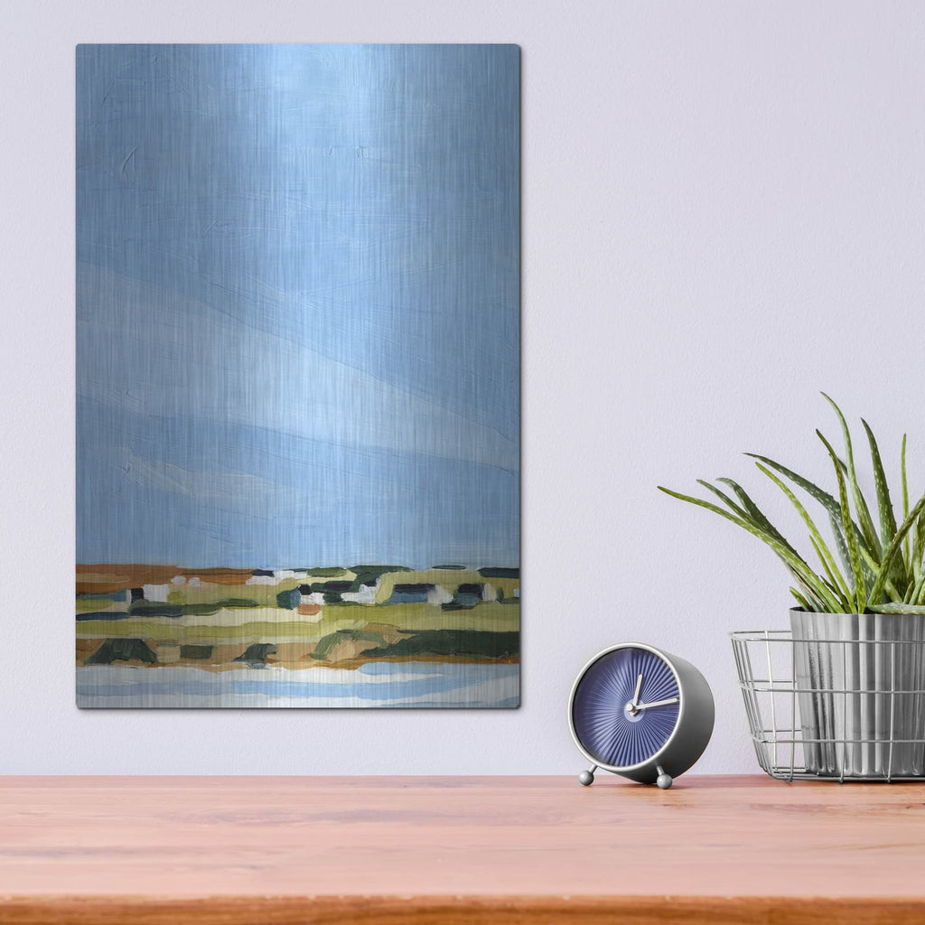 'Color Field Landscape 1' by Emma Scarvey – Metal Wall Art, 12x16 room view