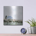 'House On A Hill 2' by Emma Scarvey – Metal Wall Art, 12x12 room view