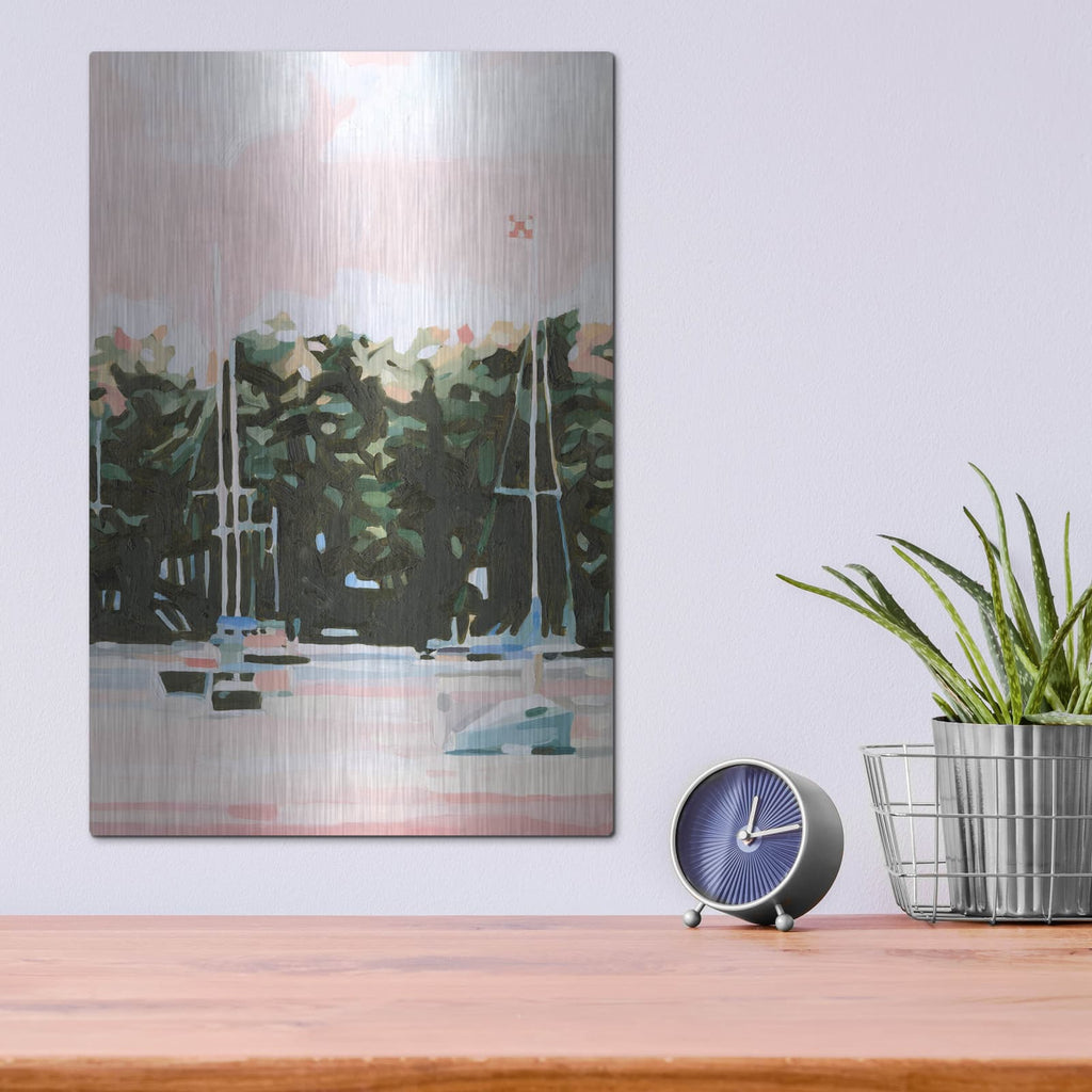 'Lake Afternoon 1' by Emma Scarvey – Metal Wall Art, 12x16 room view