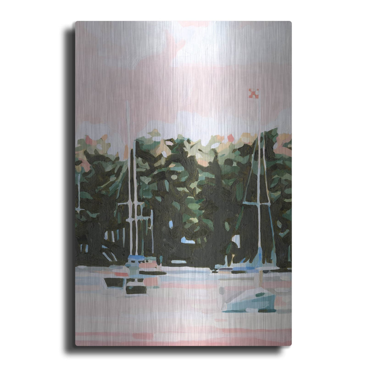 'Lake Afternoon 1' by Emma Scarvey – Metal Wall Art