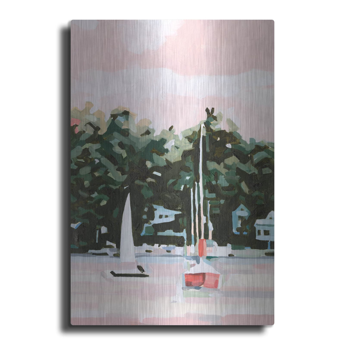 'Lake Afternoon 2' by Emma Scarvey – Metal Wall Art