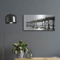 'Serene Pier 2' by Emma Scarvey – Metal Wall Art, 24x12 room view