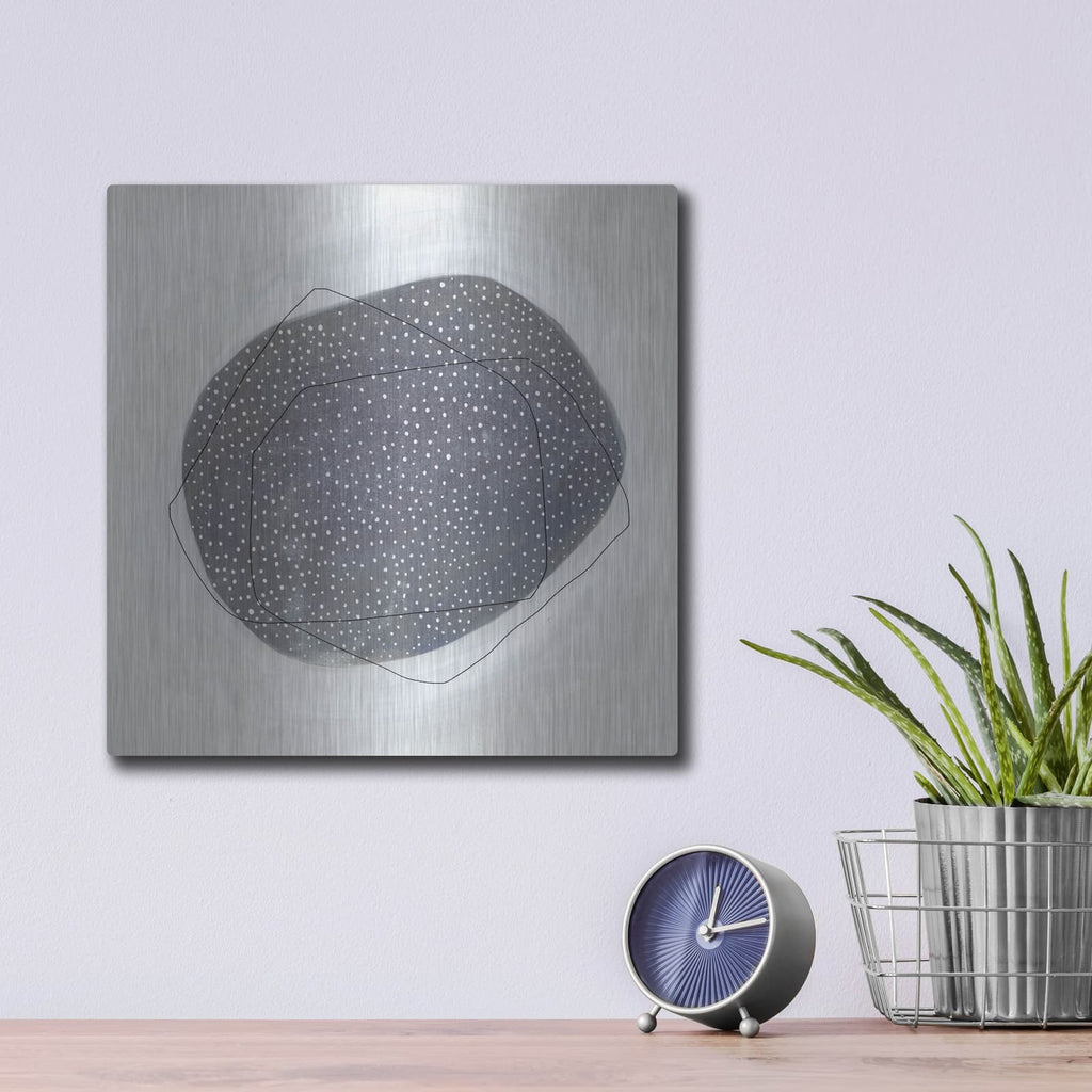 'Speckle 1' by Emma Scarvey – Metal Wall Art, 12x12 room view