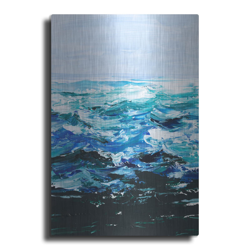 'Beneath The Sea Surface 1' by Ethan Harper – Metal Wall Art