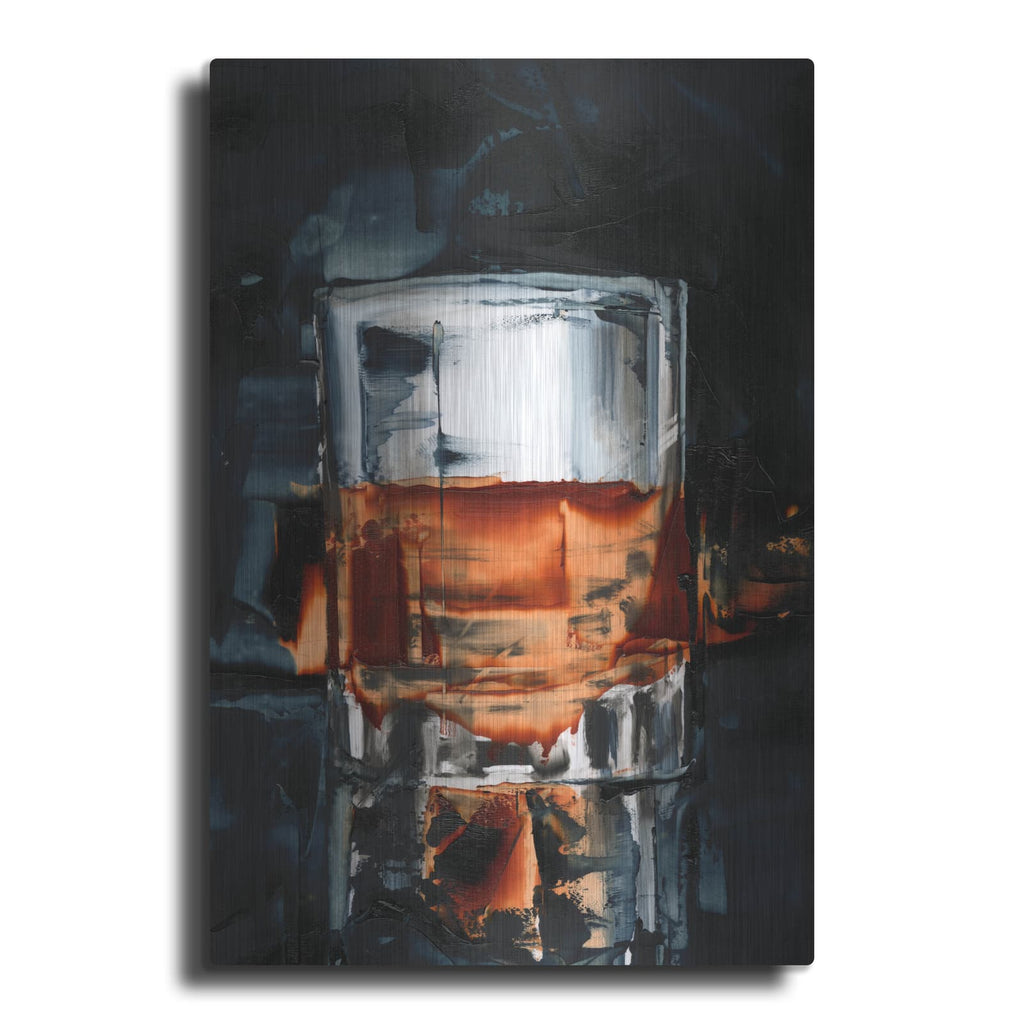 'Bourbon Glass 1' by Ethan Harper – Metal Wall Art