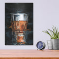 'Bourbon Glass 2' by Ethan Harper – Metal Wall Art, 12x16 room view