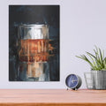'Bourbon Glass 3' by Ethan Harper – Metal Wall Art, 12x16 room view