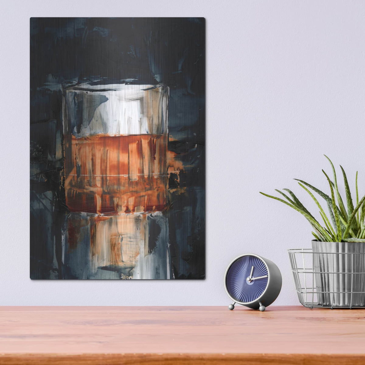 'Bourbon Glass 3' by Ethan Harper – Metal Wall Art, 12x16 room view