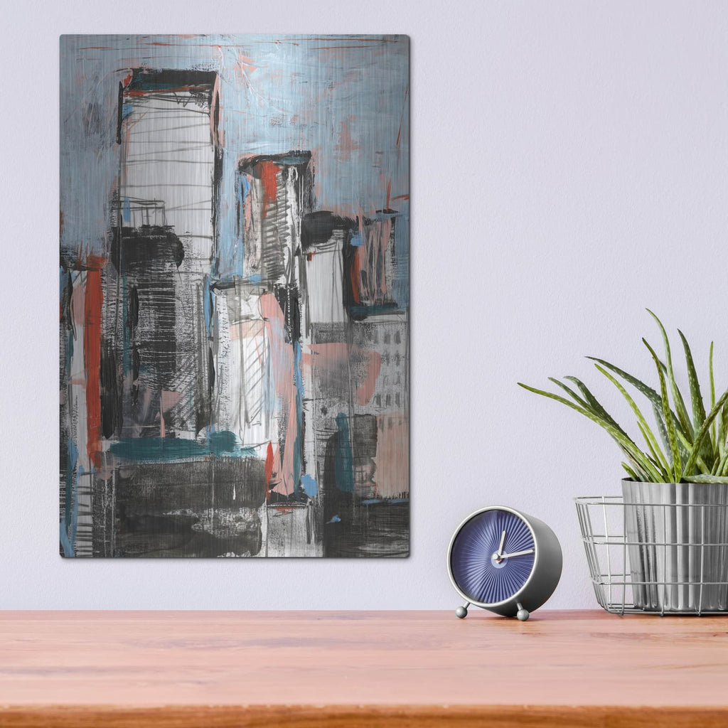 'Bustle 2' by Ethan Harper – Metal Wall Art, 12x16 room view