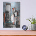 'Bustle 2' by Ethan Harper – Metal Wall Art, 12x16 room view