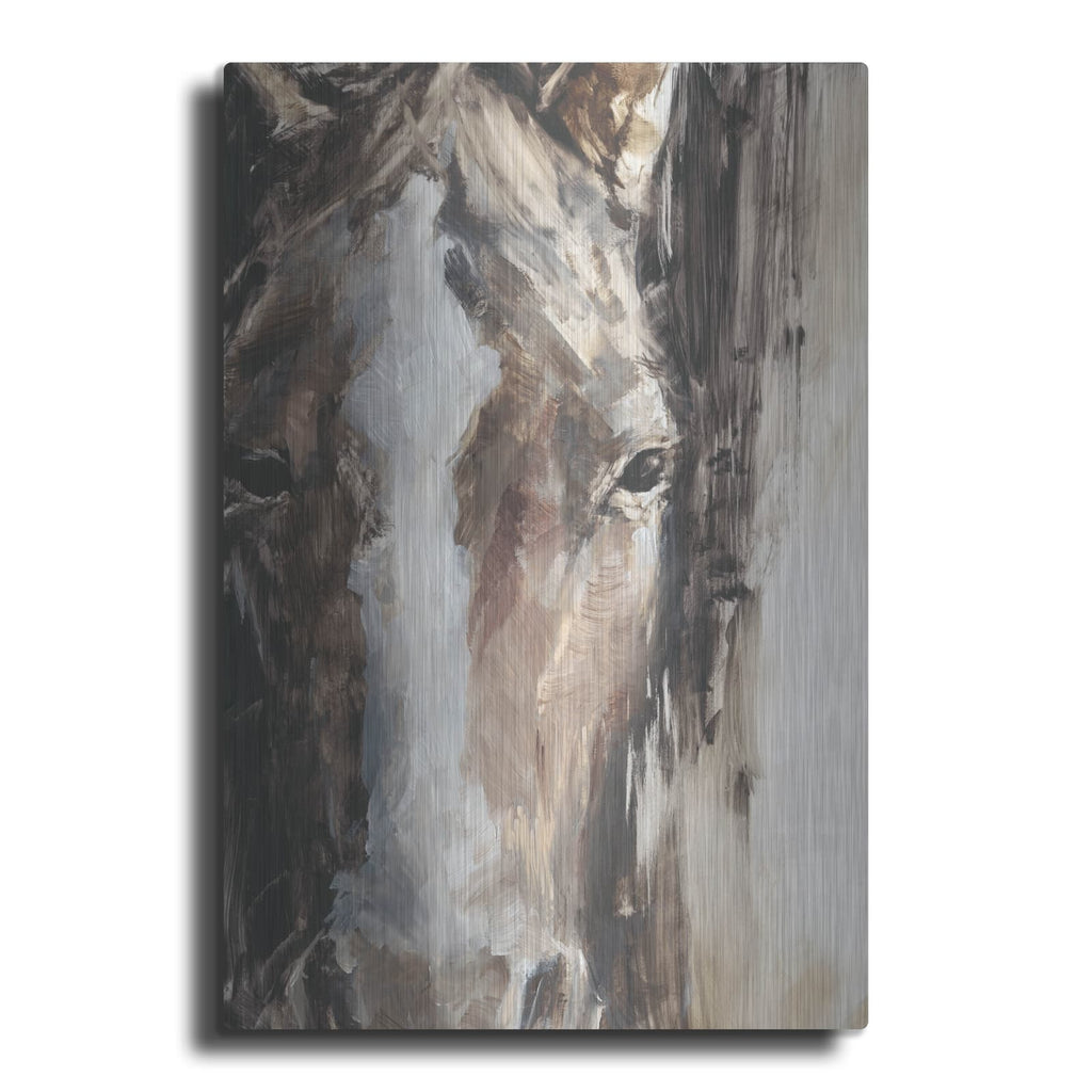 'Cropped Equine Study 2' by Ethan Harper – Metal Wall Art