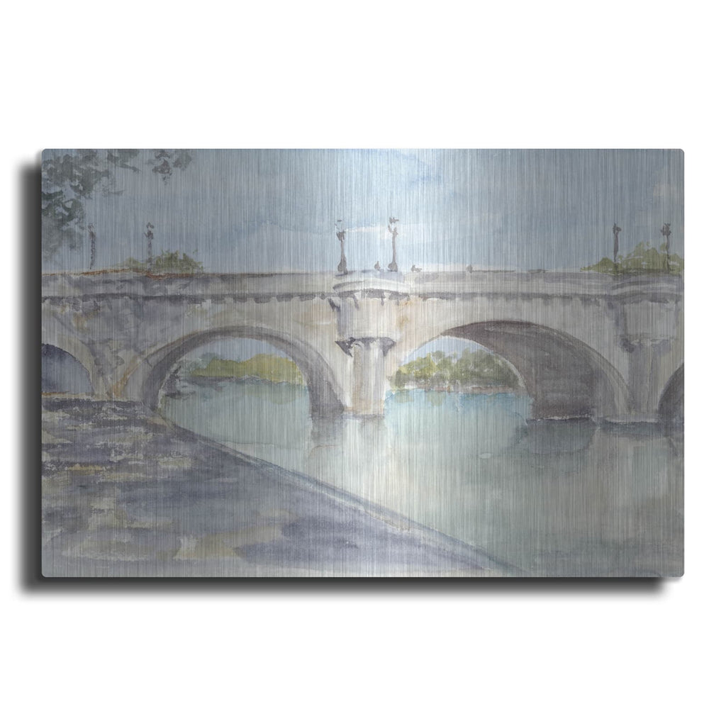 'French Bridge Study 2' by Ethan Harper – Metal Wall Art