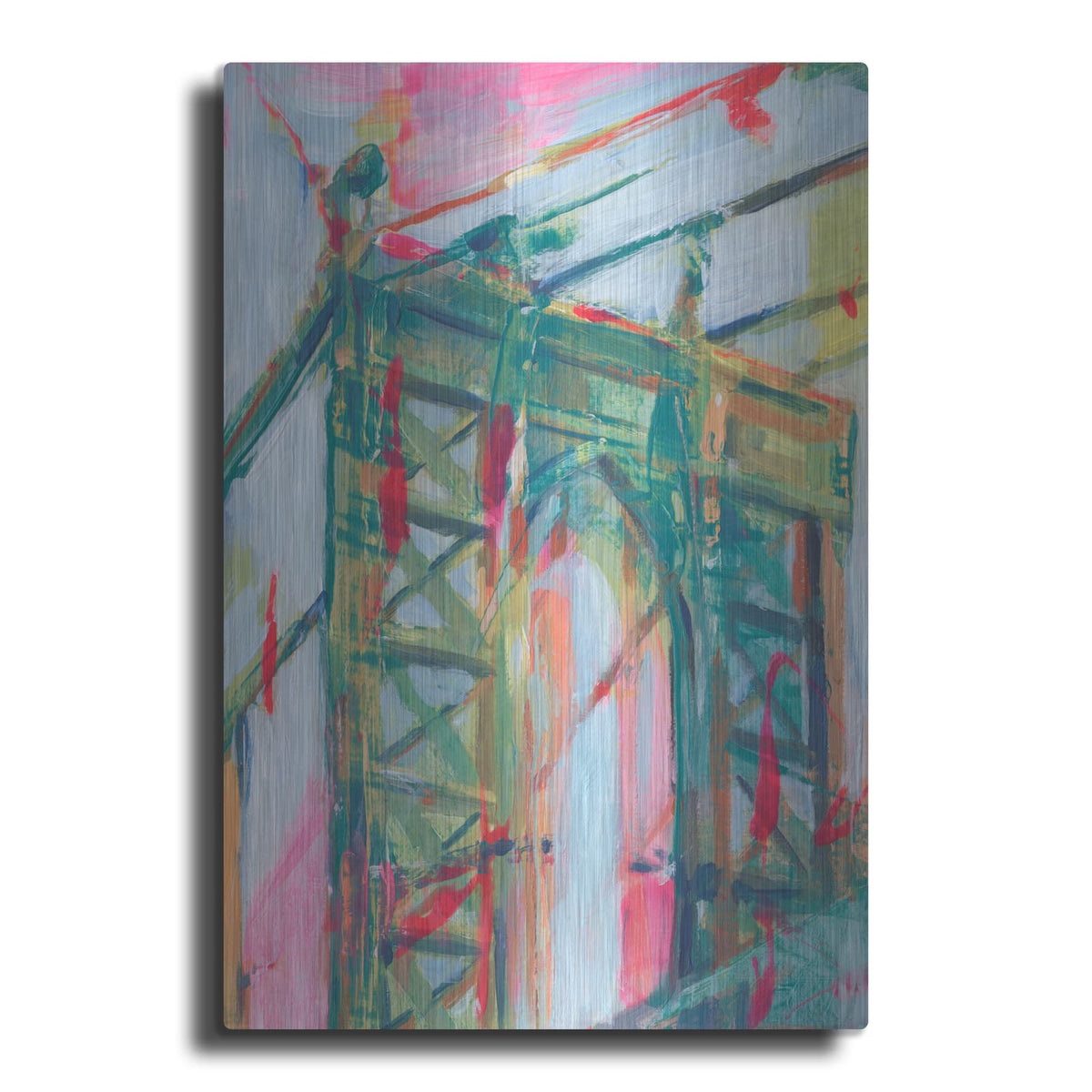 'Graffiti Bridge 1' by Ethan Harper – Metal Wall Art