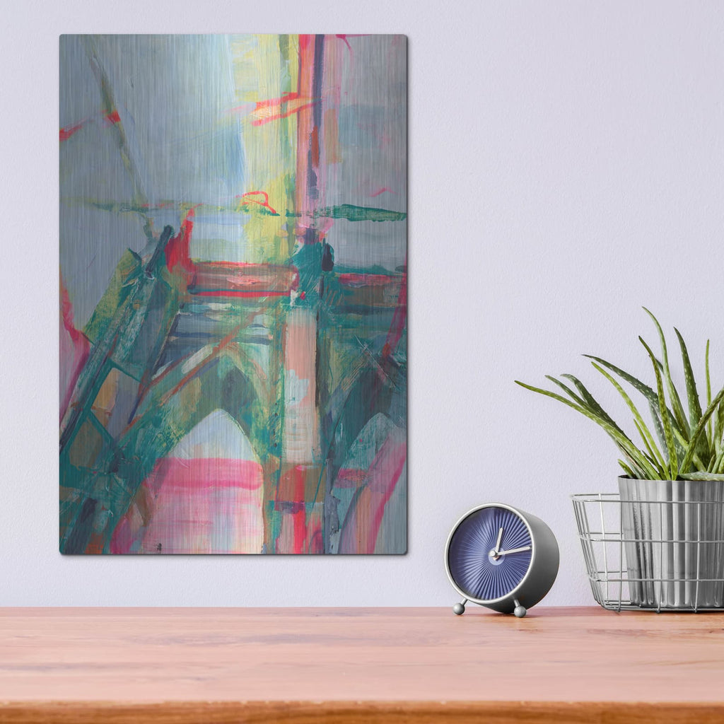'Graffiti Bridge 2' by Ethan Harper – Metal Wall Art, 12x16 room view
