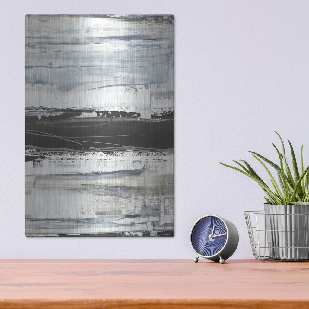 'Icy Horizon 2' by Ethan Harper – Metal Wall Art, 12x16 room view