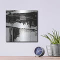 'Jagged Edge 1' by Ethan Harper – Metal Wall Art, 12x12 room view