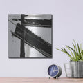 'Jagged Edge 3' by Ethan Harper – Metal Wall Art, 12x12 room view